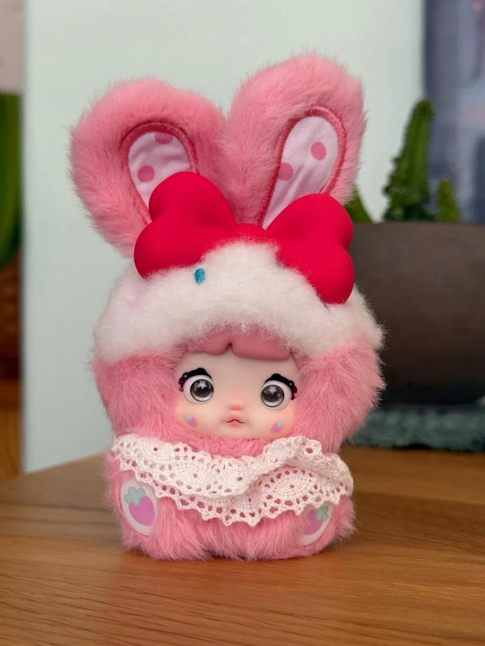 Nommi Baby Sweetheart Bunny 🐰 Strawberry Cream